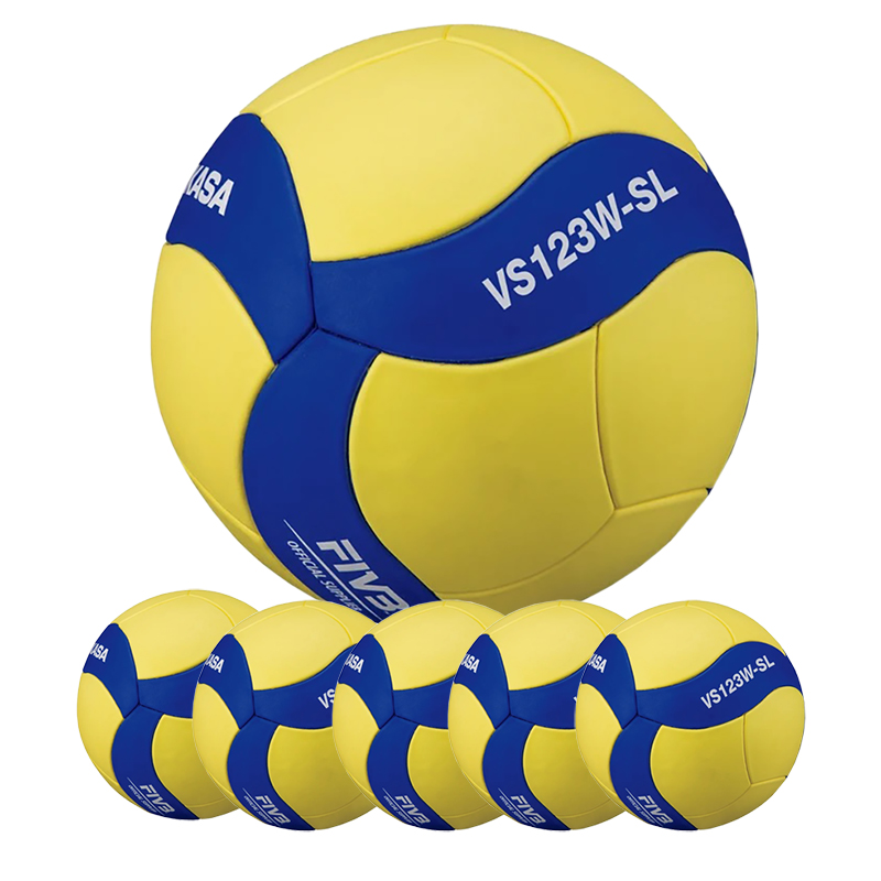 Volleyboll Mikasa VS123W-SL, 6 st/fp