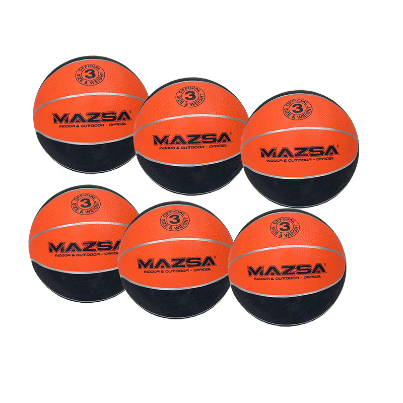 Basketboll Mazsa Plus 3, Storpack 6 st