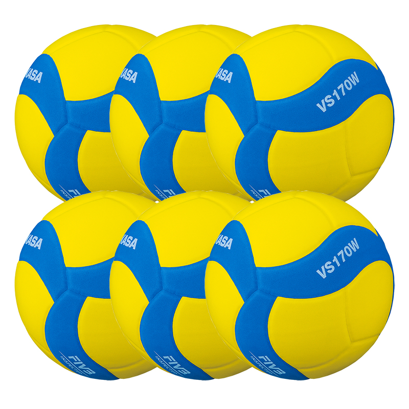 Volleyboll Mikasa VS170W, 6 st/fp