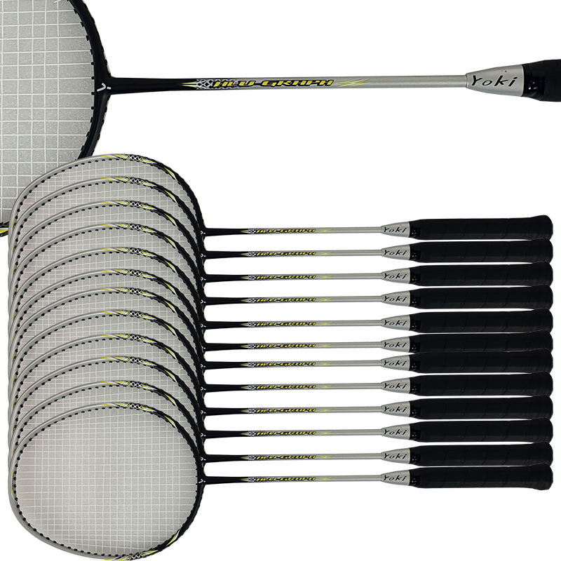 Badmintonracket YOKI Graph, 12 rack